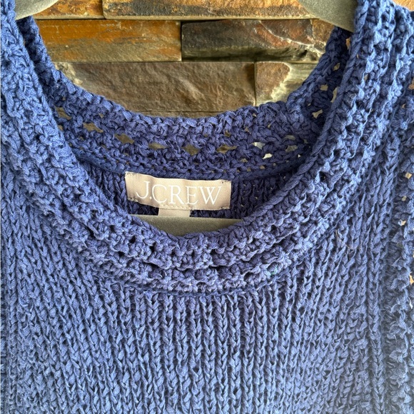 J. Crew Navy Knit Sweater Vest - Picture 2 of 7